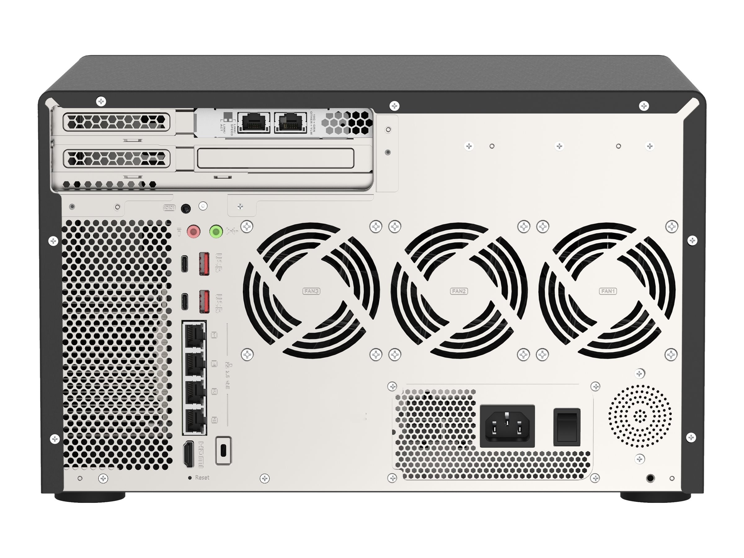 QNAP TVS-h1288X Seitenansicht