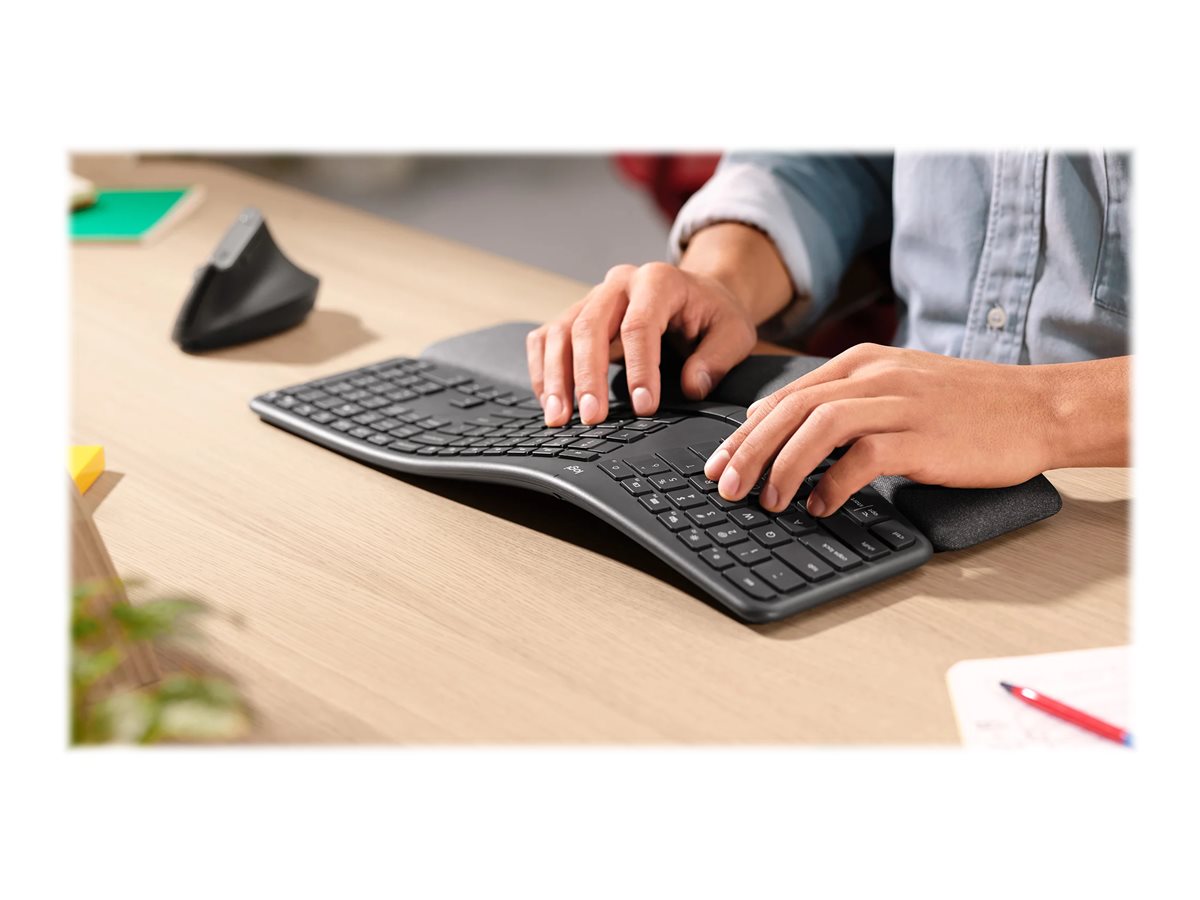 LOGITECH ERGO K860 - GRAPHITE CENTRAL Detailansicht