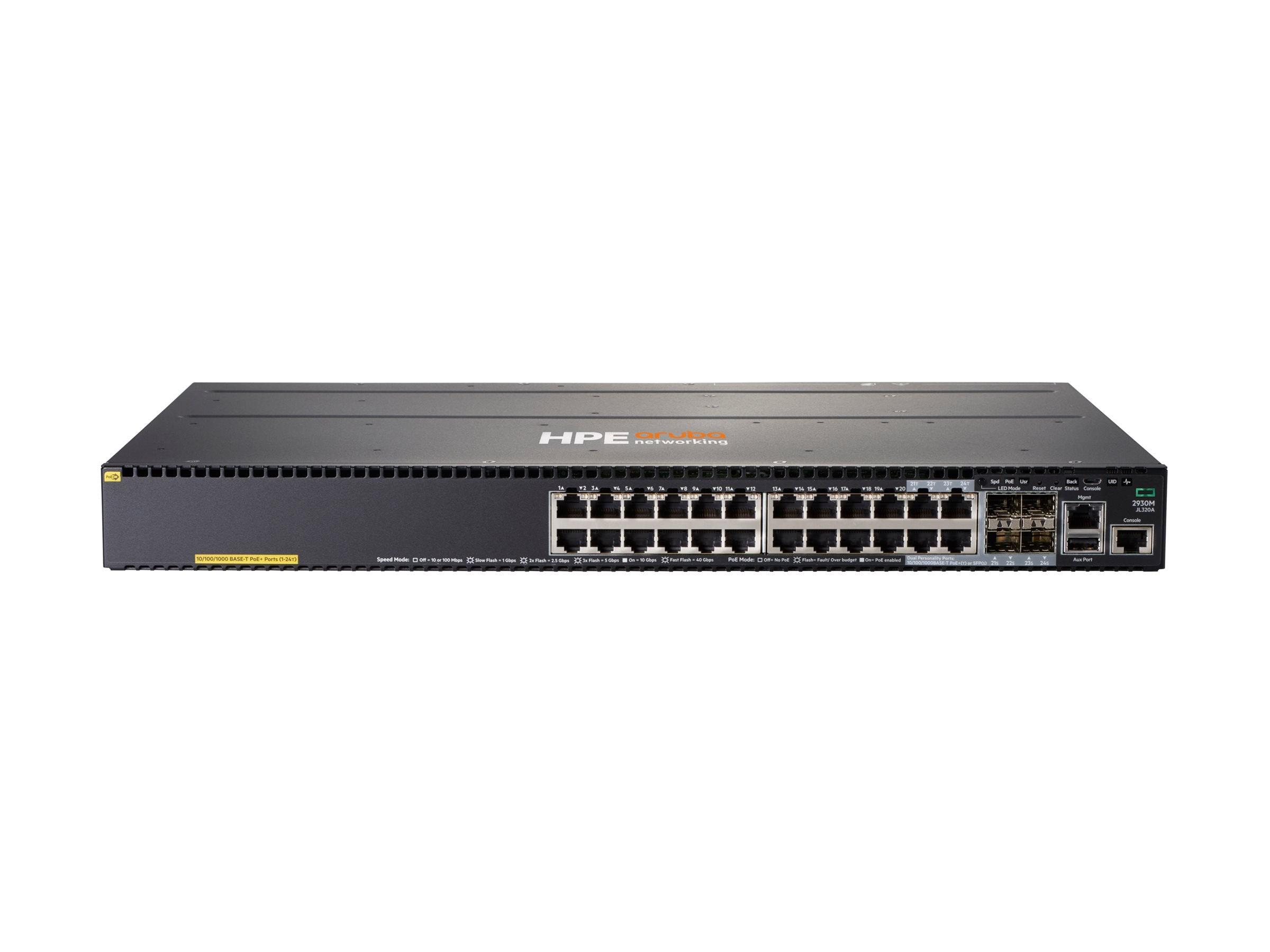 ARUBA HPE Aruba 2930M 24G PoE+ Switch Detailansicht