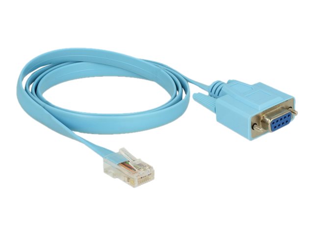 DELOCK Adapter RS-232 DB9 Buchse Vorderansicht
