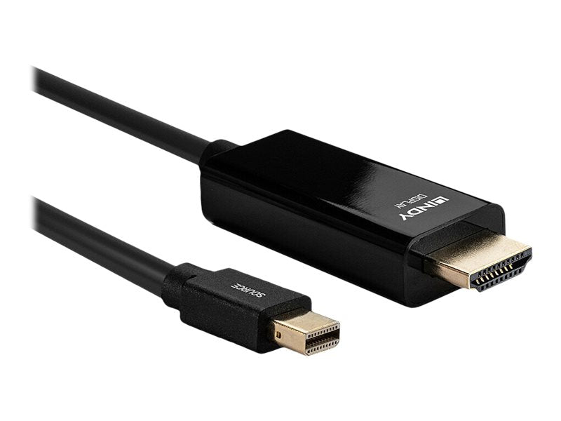 LINDY Kabel Mini DisplayPort/HDMI 4K30 DP: passiv 3m - Verpackung