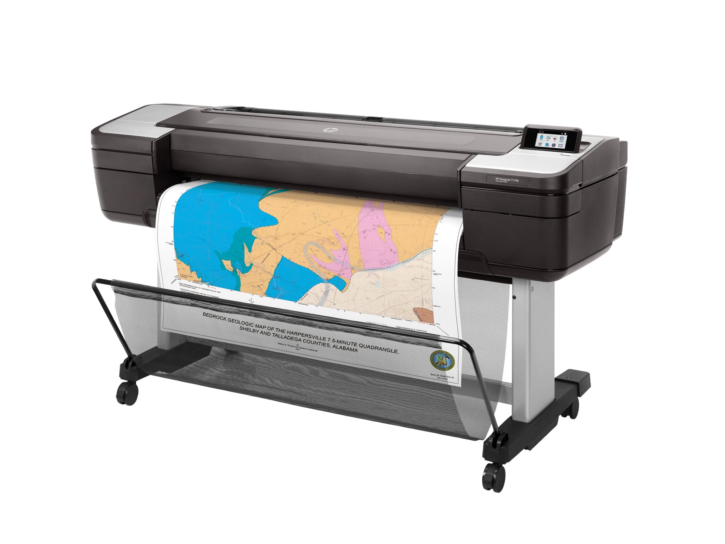 HP DesignJet T1700dr 44-in Printer Vorderansicht