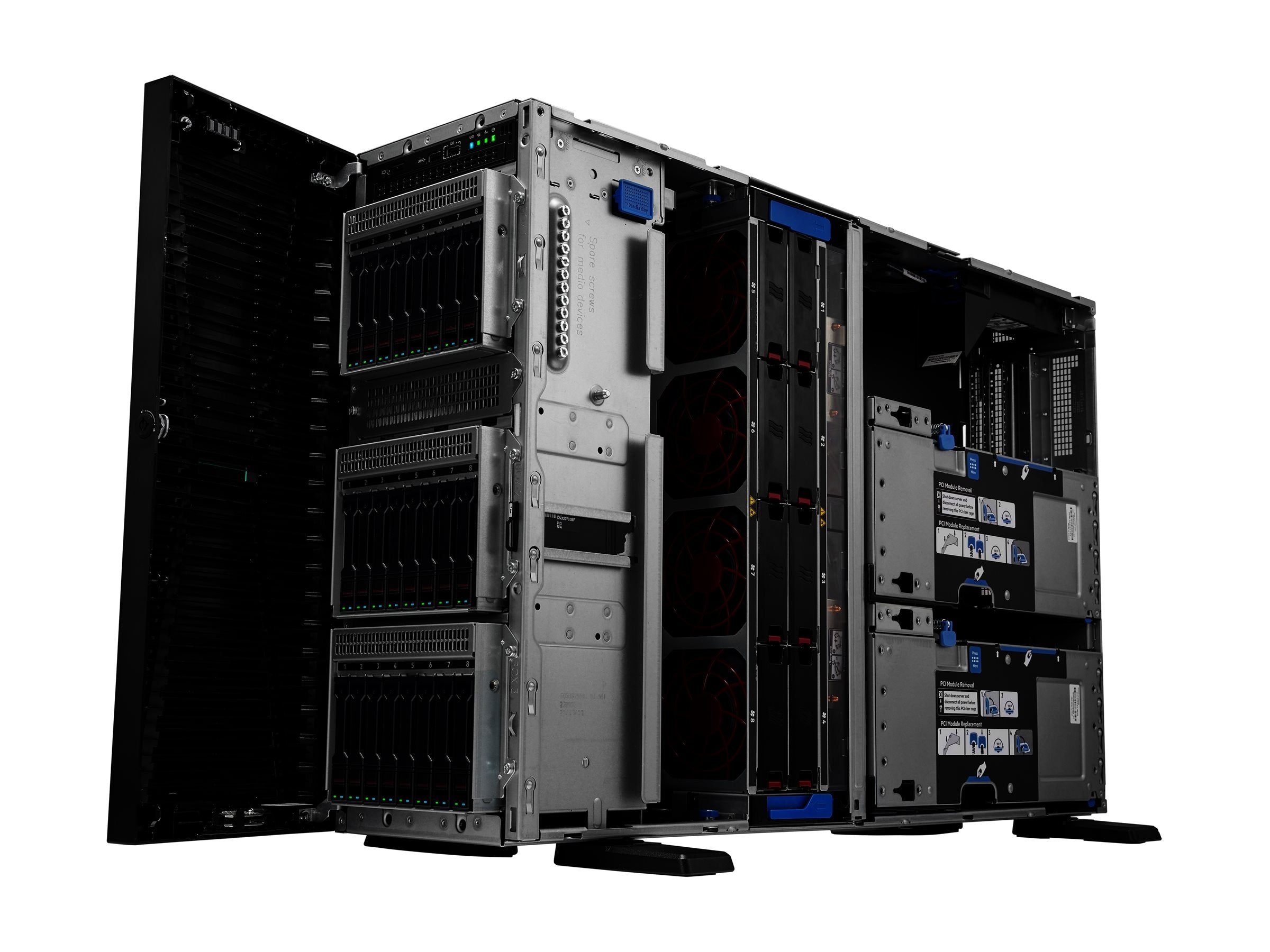 HPE ProLiant ML350 Gen11 Tower Xeon-S 4514Y 16-Core 2.0GHz 2x32GB-R 8xSFF Hot Plug 2x2.4TB HDD MR408i-o 2x1000W Server
