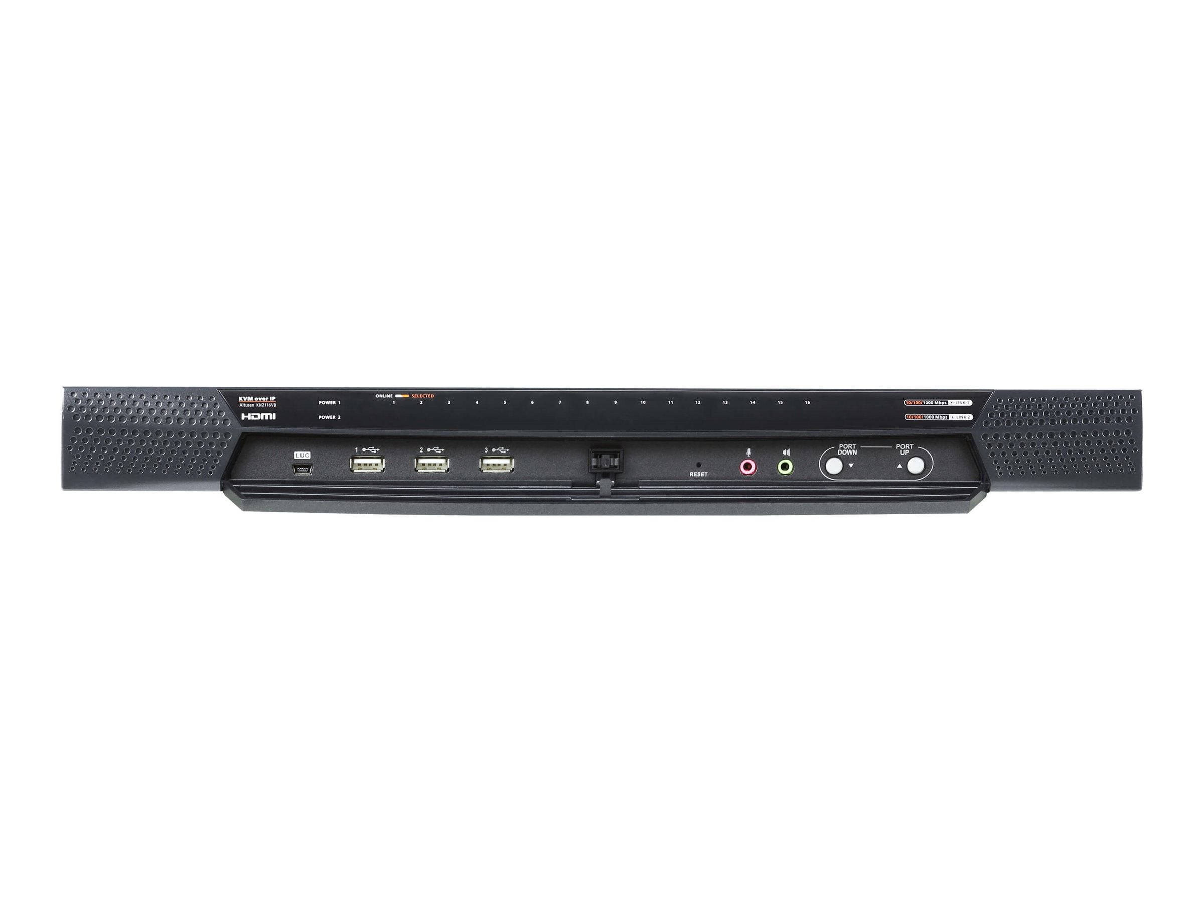 ATEN KN2116VB 16-Port Cat 5 KVM over IP Vorderansicht