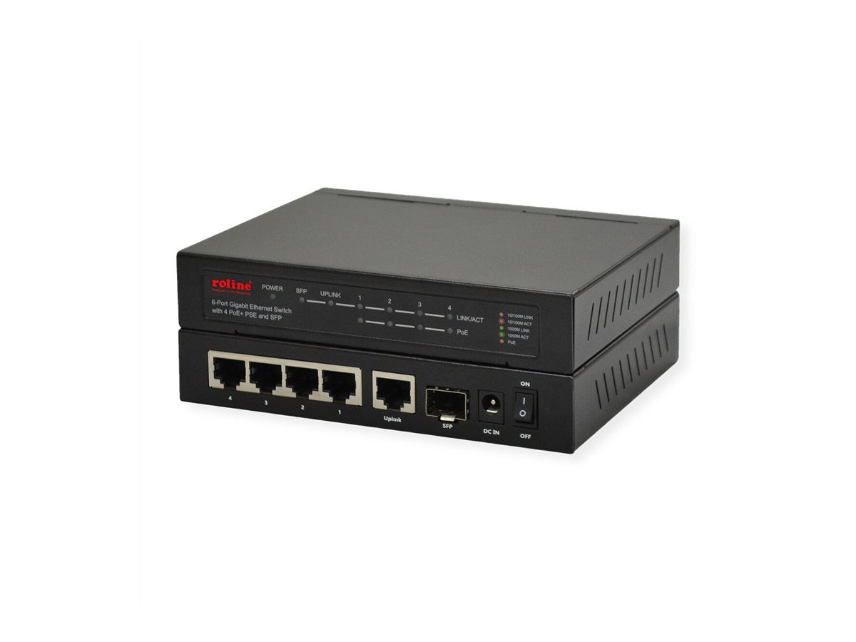 ROLINE Gigabit Ethernet Switch Detailansicht