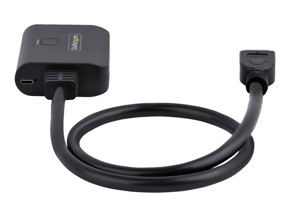 STARTECH.COM 2-Port HDMI Splitter 4K 60Hz - Anschlussansicht