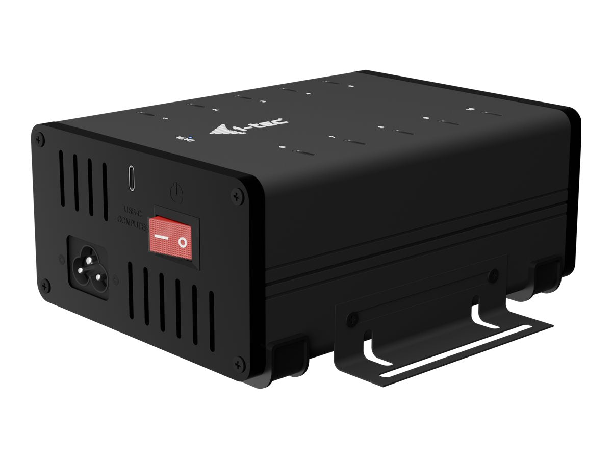 I-TEC USB-C/USB-A Metal Charging+Data HUB Vorderansicht