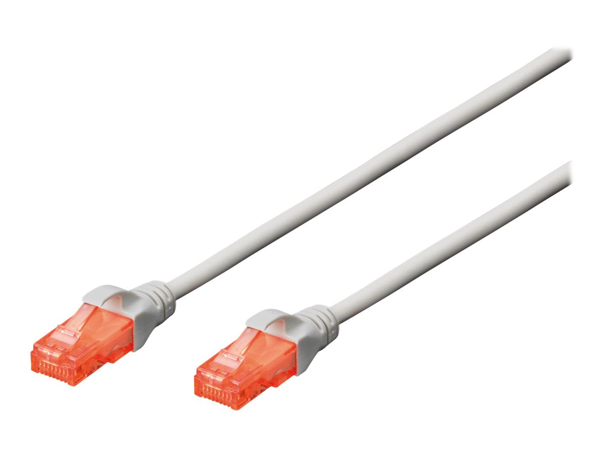 DIGITUS CAT 6 U-UTP Patchkabel PVC AWG 26/7 Länge 10m - Vorderansicht
