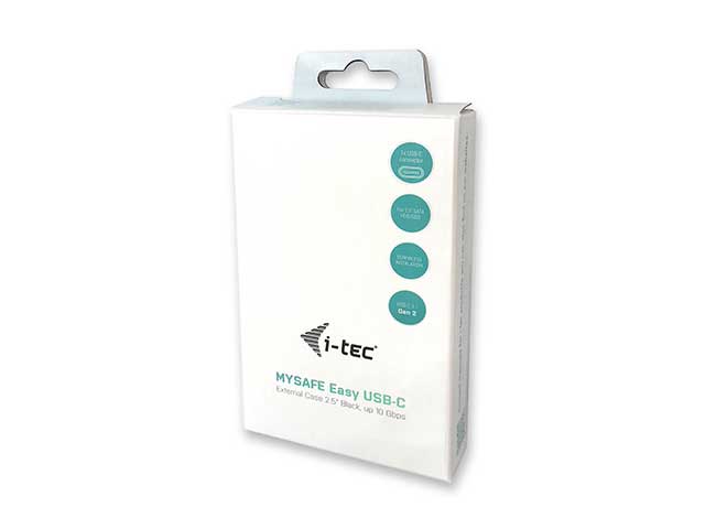 I-TEC USB-C Advance My Safe Easy Gehaeuse Verpackung